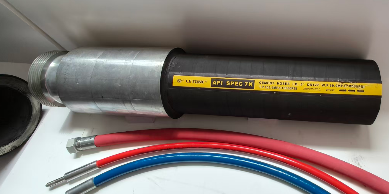 76mm 15000psi高压水泥软管——API 7K标准固井作业核心装备