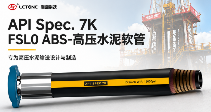 利通API SPEC 7K高压泥浆软管：全压力全口径选型与采购指南